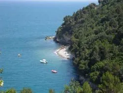 Plaża na wyspie Palmaria