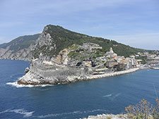 Portovenere - Panoramic view from the island of Palmaria