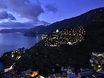 Weihnachtskrippe von Manarola, Cinque Terre
